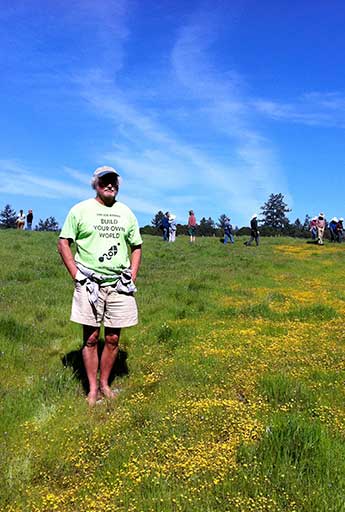 Joe Jordan in field